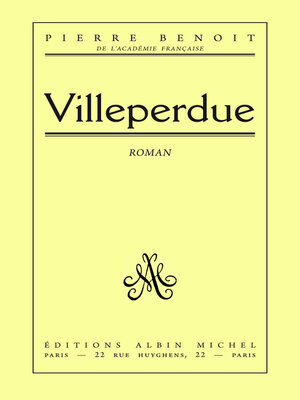 cover image of Villeperdue